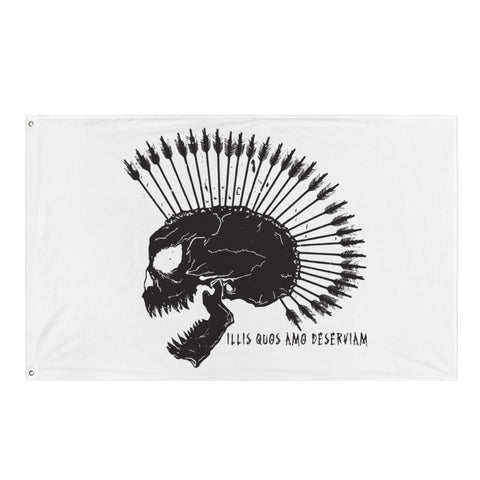 Mohawk Outdoors Skull Flag