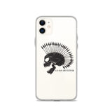 Mohawk Outdoors Skull iPhone Case