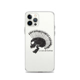 Mohawk Outdoors Skull iPhone Case