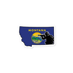 Montana Flag Sticker